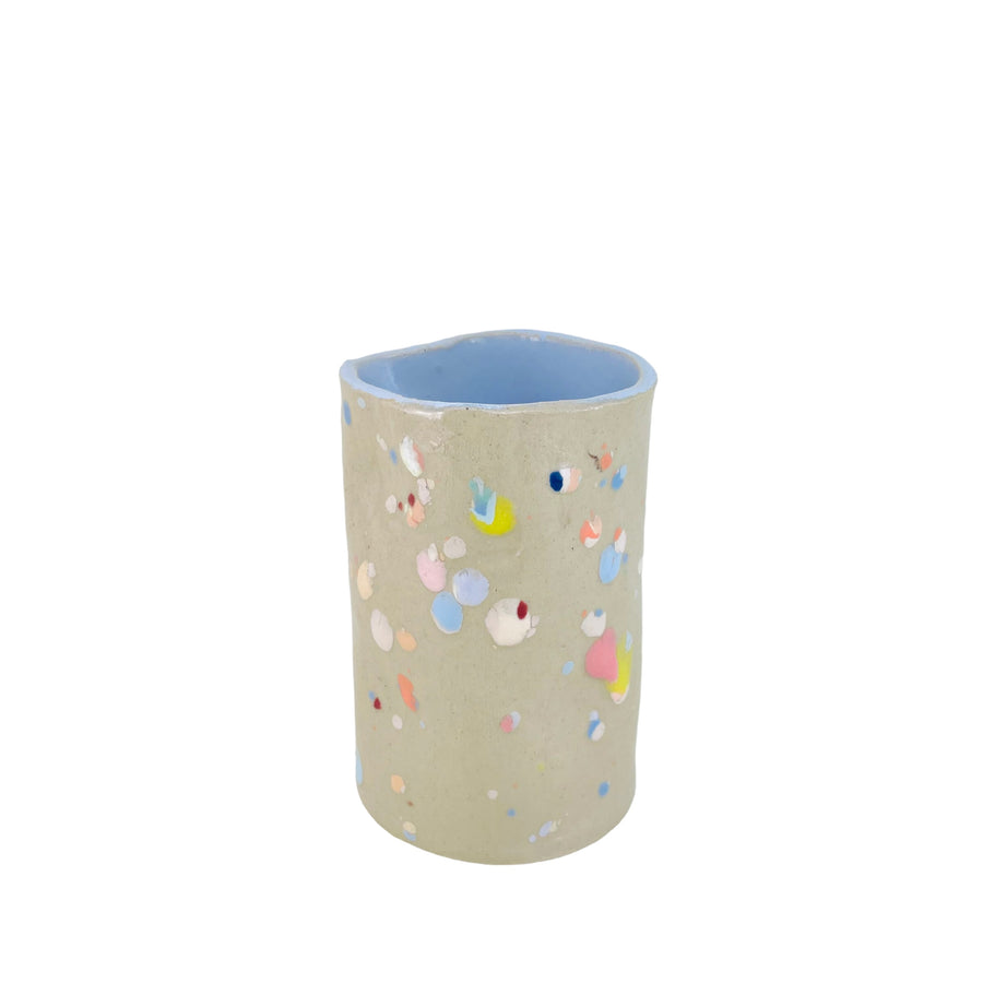 Krøllet vase med dots