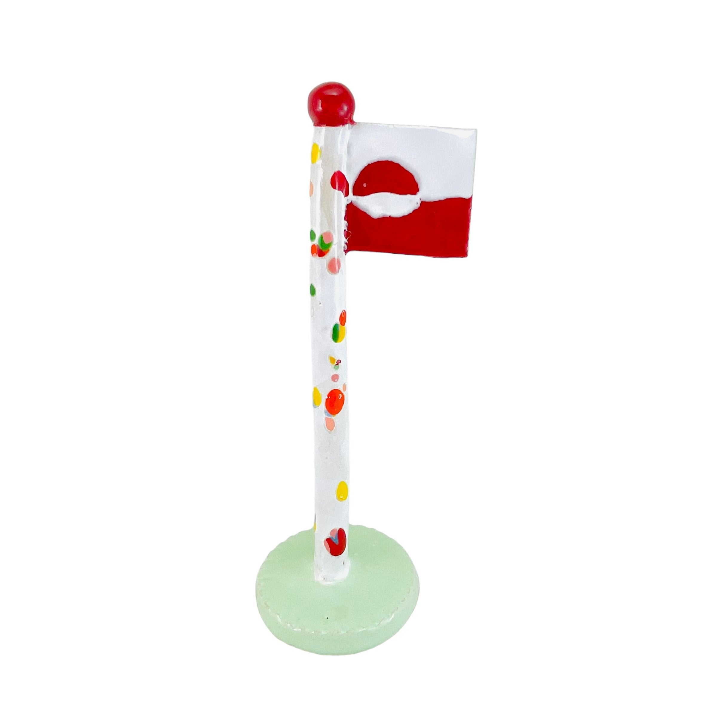 Grønlandsk Harlekin Flag – TheClayPlay ApS