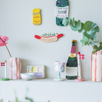 Vægophæng - Hotdog med rød pølse