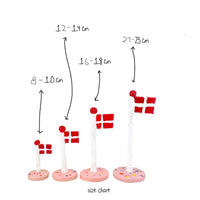 Klassisk Dannebrog - Blossom Pink Dot