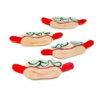 Vægophæng - Hotdog med rød pølse