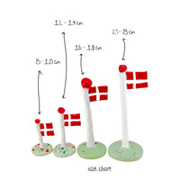 Klassisk Dannebrog - Pale Spring Dot