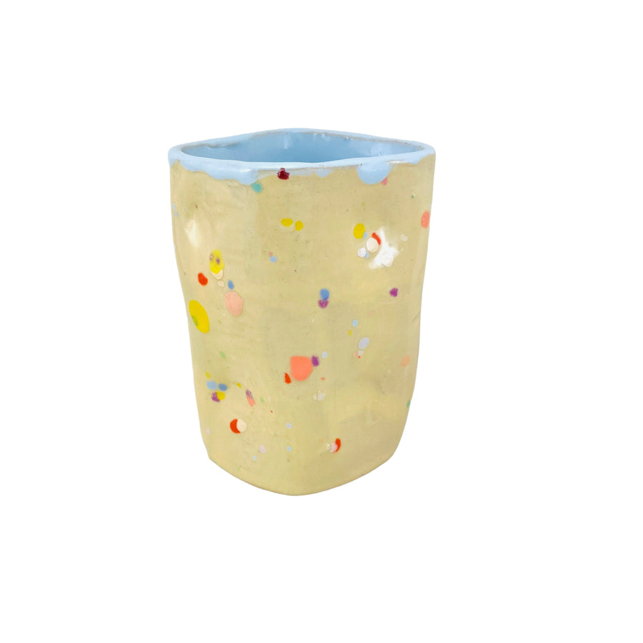 Krøllet vase med dots