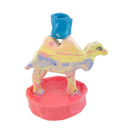 Unik kamel i flotte pastelfarver