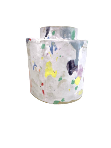 Multifarvet Splash Vase
