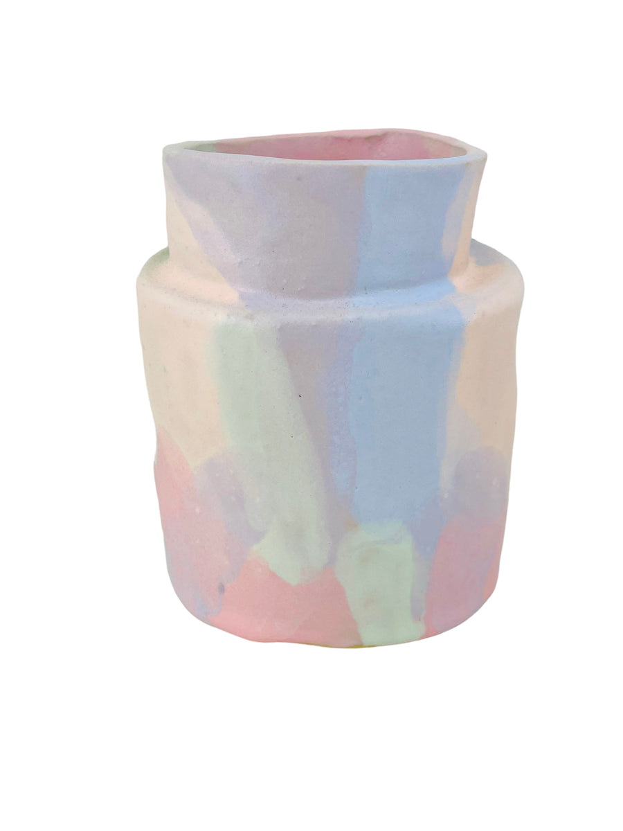 Splash Vase med pastelfarver