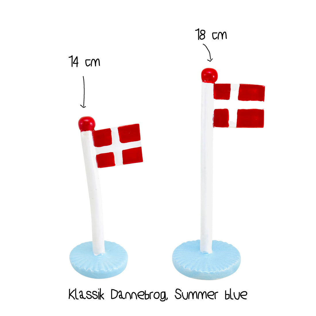 Klassisk Dannebrog - Summer Blue