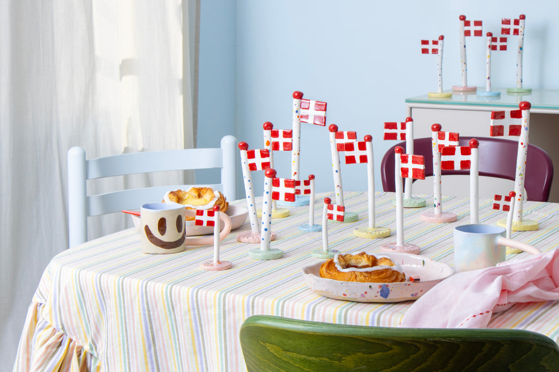 Klassisk Dannebrog - Summer Blue