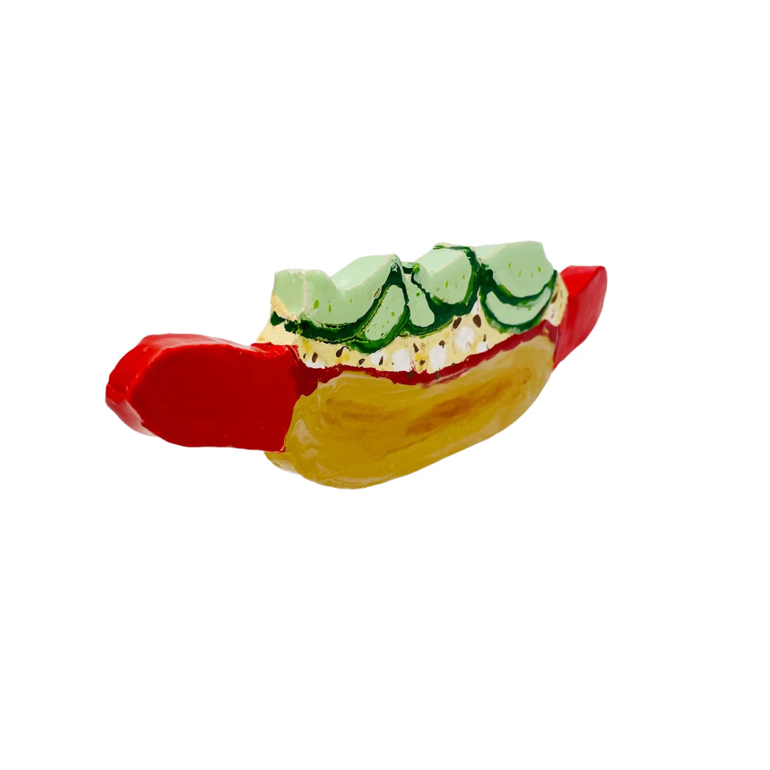 Vægophæng - Hotdog med rød pølse